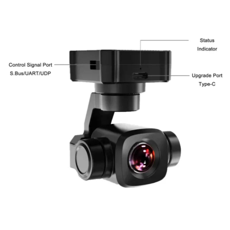 SIYI A8 Mini 4K 8MP Ultra HD 6X Digital Zoom Camera with 3 Axis Gimbal