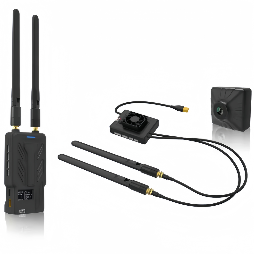 SIYI HM30 Long Range Full HD Digital Image Transmission FPV System 1080p 60fps 150ms SBUS PWM Mavlink Telemetry OSD 20KM CE FCC