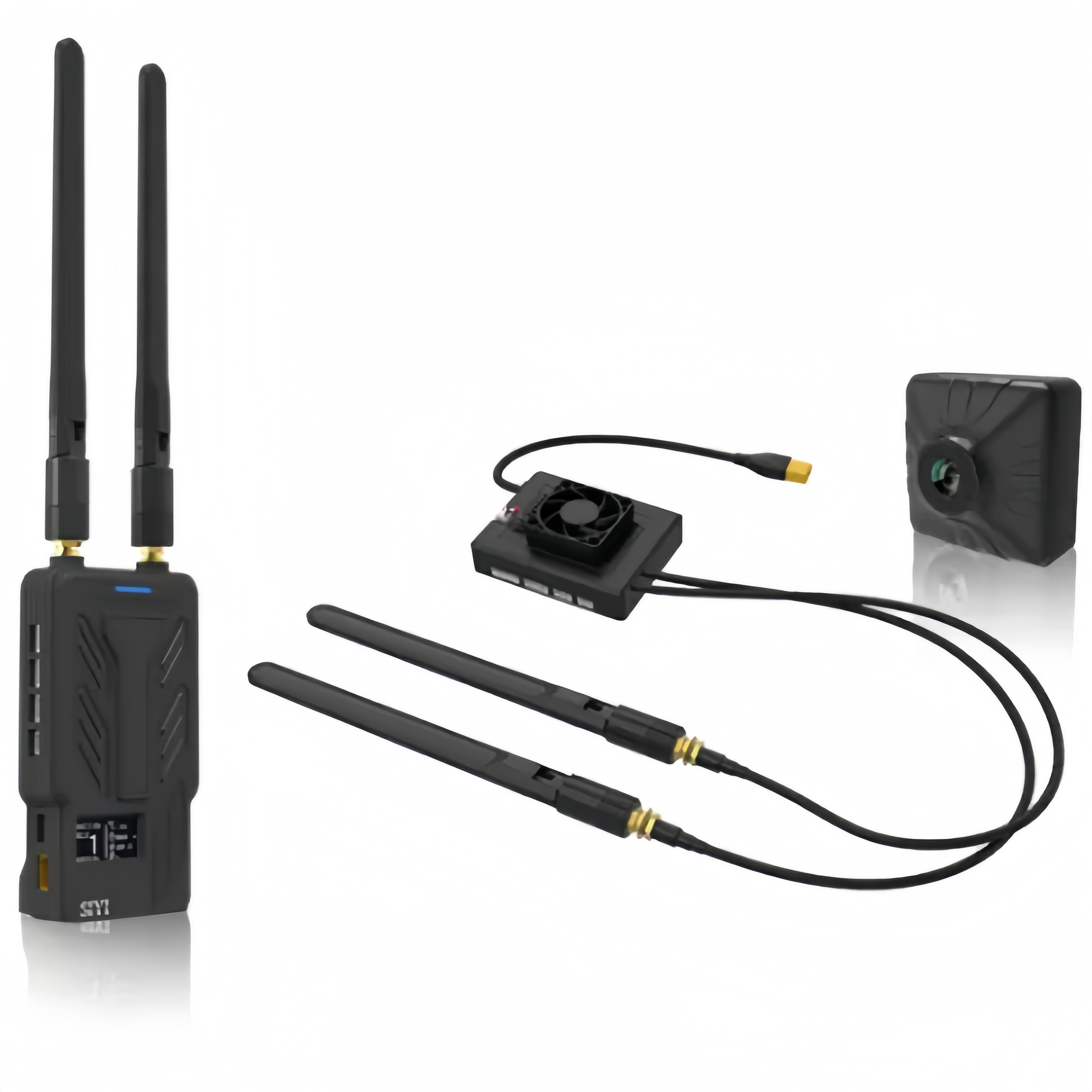 SIYI HM30 Long Range Full HD Digital Image Transmission FPV System 1080p 60fps 150ms SBUS PWM Mavlink Telemetry OSD 20KM CE FCC