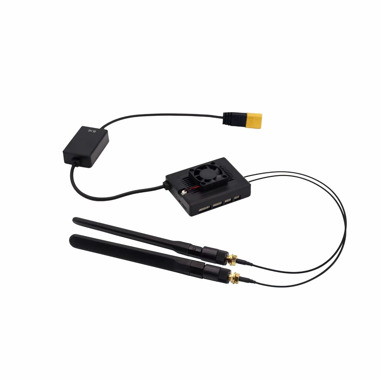SIYI MK15 Mini HD Handheld Agriculture Smart Controller with 5.5 Inch LCD Touchscreen 1080p 60fps FPV 180ms Latency 3.5KM CE FCC KC