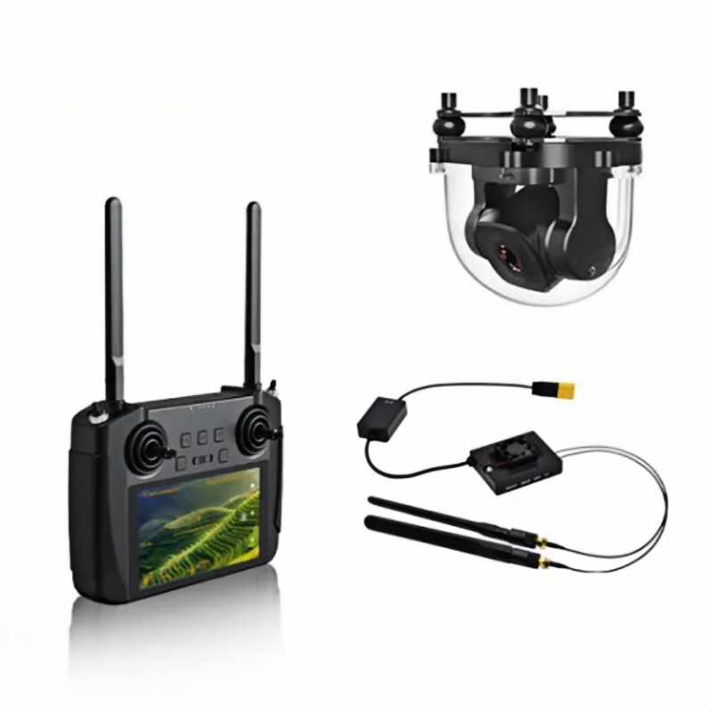 SIYI MK15 Mini HD Handheld Agriculture Smart Controller with 5.5 Inch LCD Touchscreen 1080p 60fps FPV 180ms Latency 3.5KM CE FCC KC