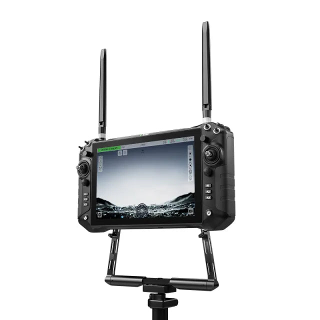 SIYI UniRC 10 Pro Triple Frequency 2.4 & 5 & X GHz Handheld 45 KM Range Smart Controller with 10-Inch 1080P High Brightness Touchscreen